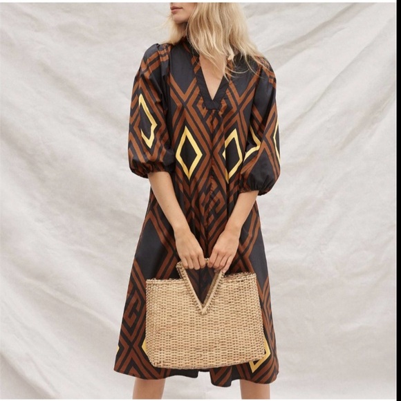 Anthropologie Dresses & Skirts - Anthropologie x PORRIDGE Mireil Midi Dress Size XL